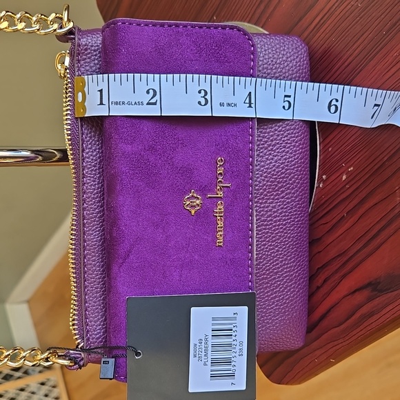 Nanette Lepore Crossbody Meadow Plumberry - Picture 10 of 10